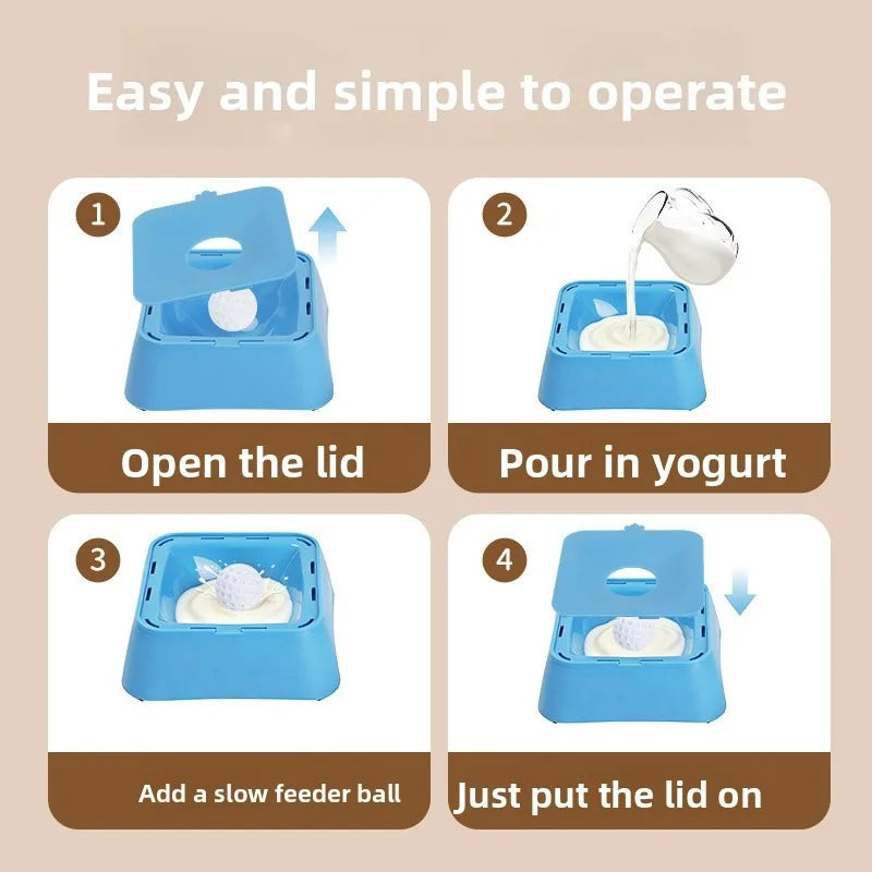 Dog Slow Feeder Bowl Large Capacity - MyPetDollar.com