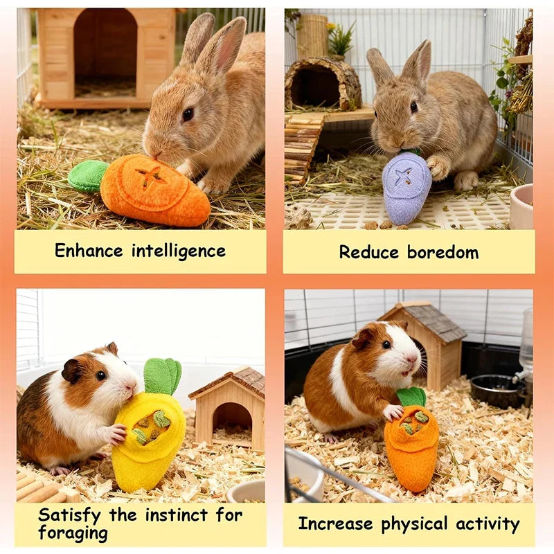 Rabbit Foraging Toy Washable Puzzle Feed - MyPetDollar.com