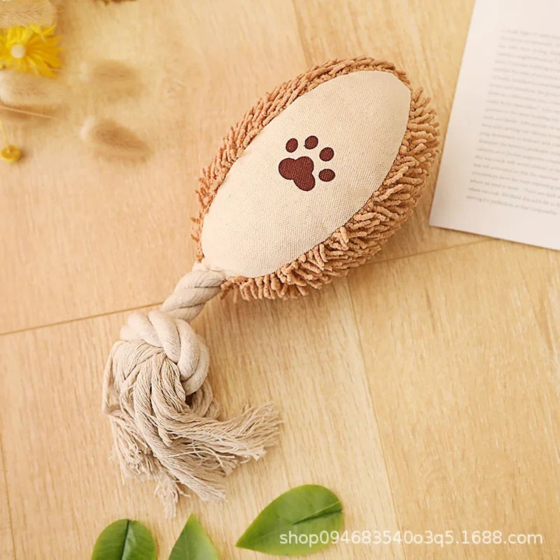 Pet Cotton Rope Toy Dog Sound Canvas Molar - MyPetDollar.com