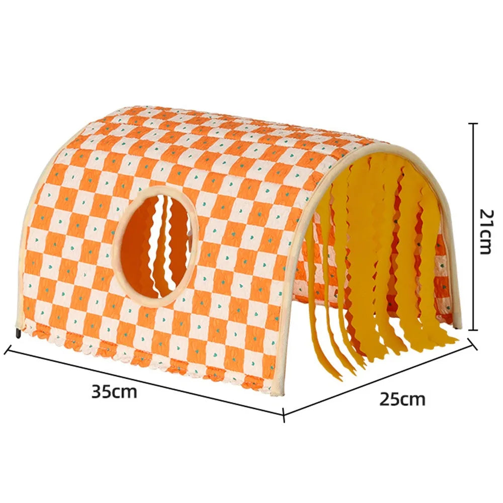 Breathable Cute Large Space Guinea Pig Tunnel – Small Pet Supplies