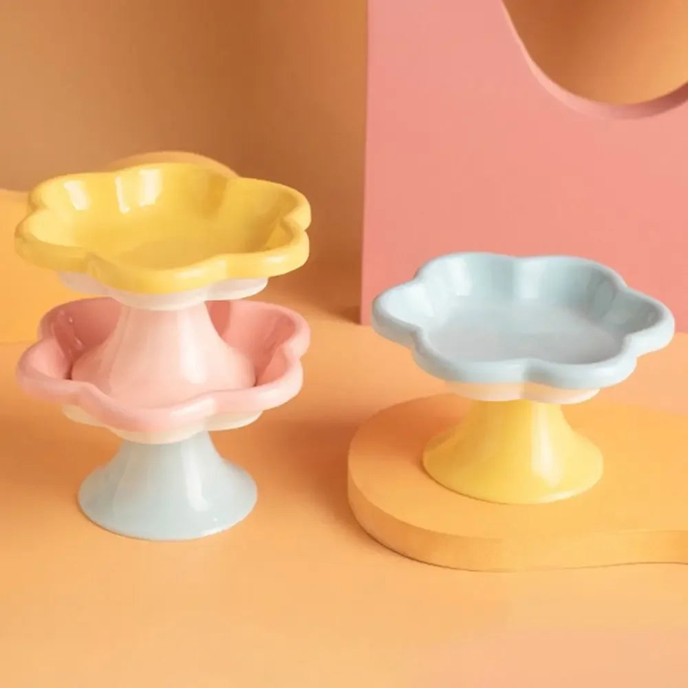 Anti Tipping Ceramic Cat Bowl Neck - MyPetDollar.com