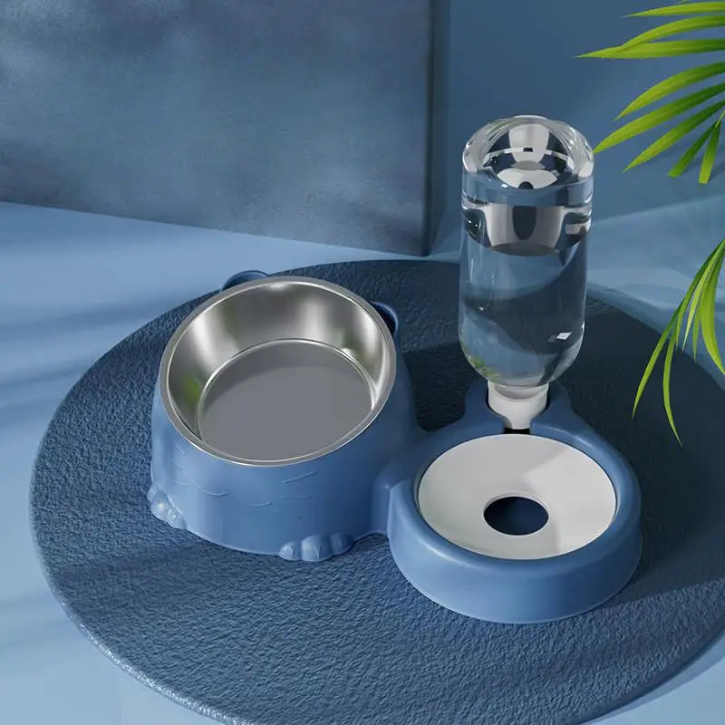 2 in 1 Pet Auto Feeder Automatic Food Dish – Dog Supplies