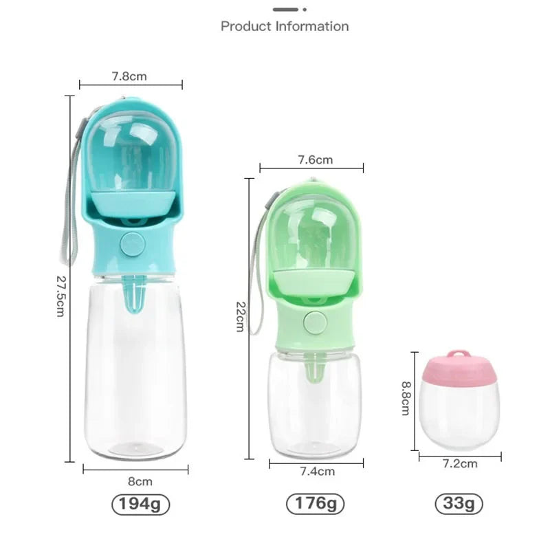 320/500ML Portable Dog Cat Water Bottle for - MyPetDollar.com