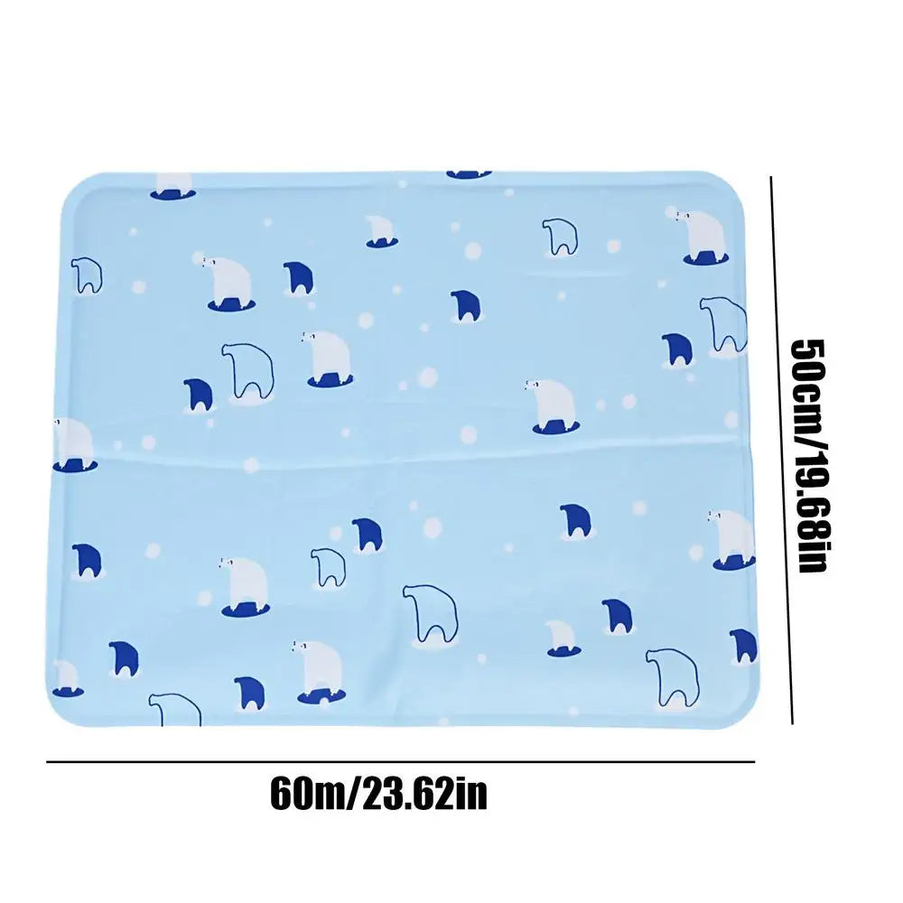 Cooling Pet Mat Breathable Washable Summer Pad