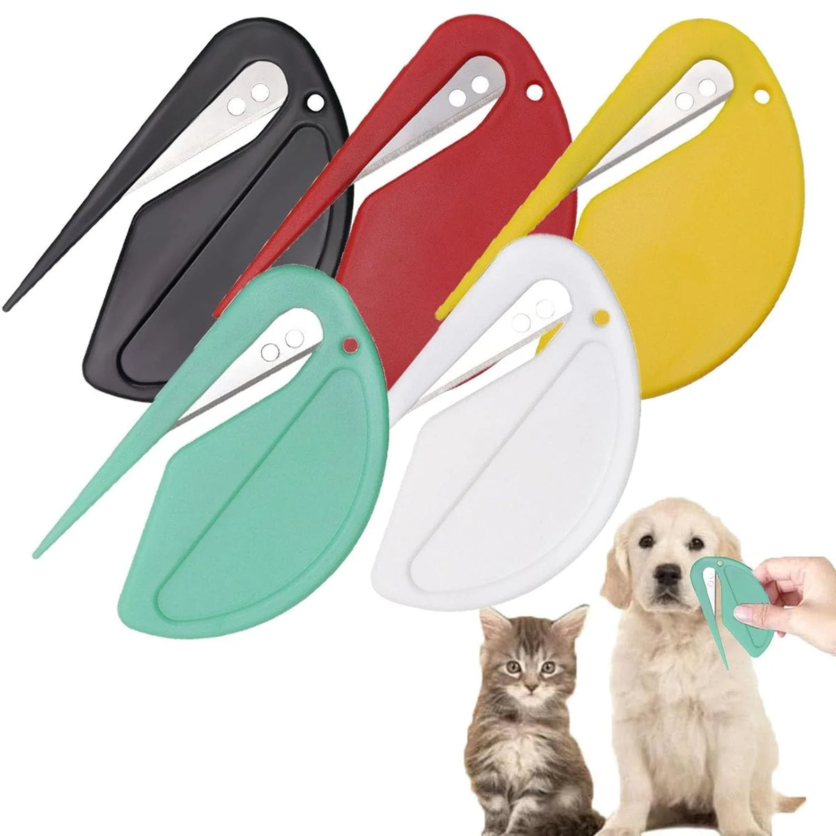 5pcs Pet Knot Cutter, Colorful Perfect - MyPetDollar.com