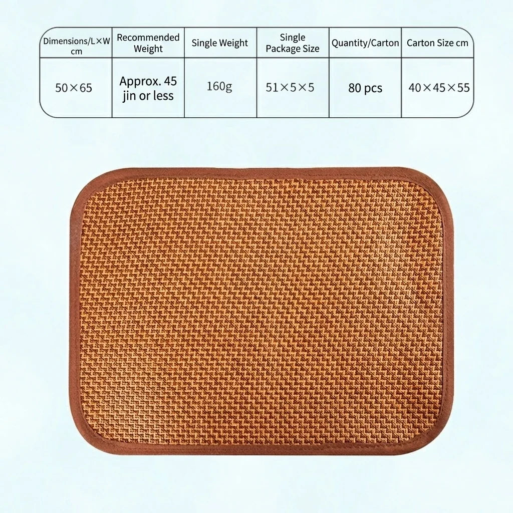 Bamboo The Ultimate Cooling Pet Mat Breathable Washable Summer Pad – 3 Colors