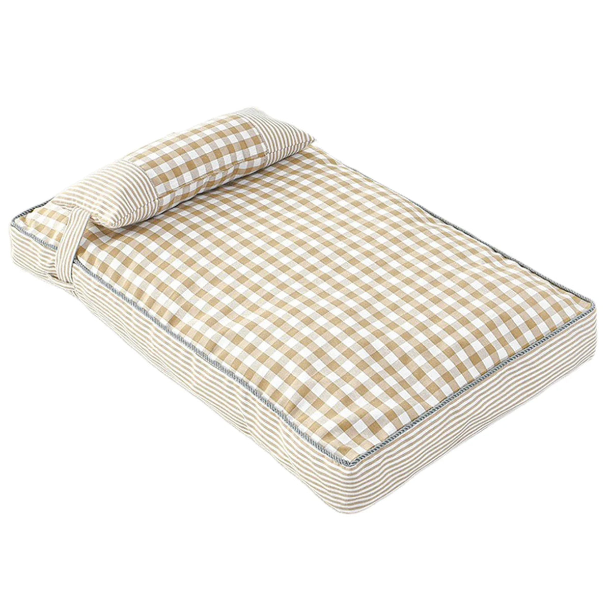 Large Dogs Bed with Pillow Washable Super Soft Comfort – 3 Colors