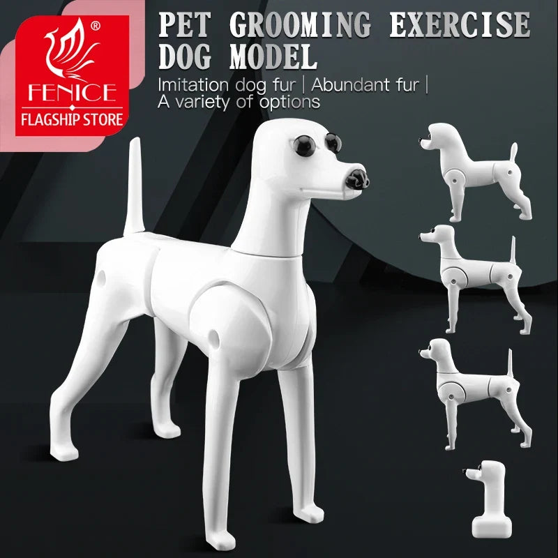 Fenice Pet Simulation Hair Grooming Fake Dog - MyPetDollar.com