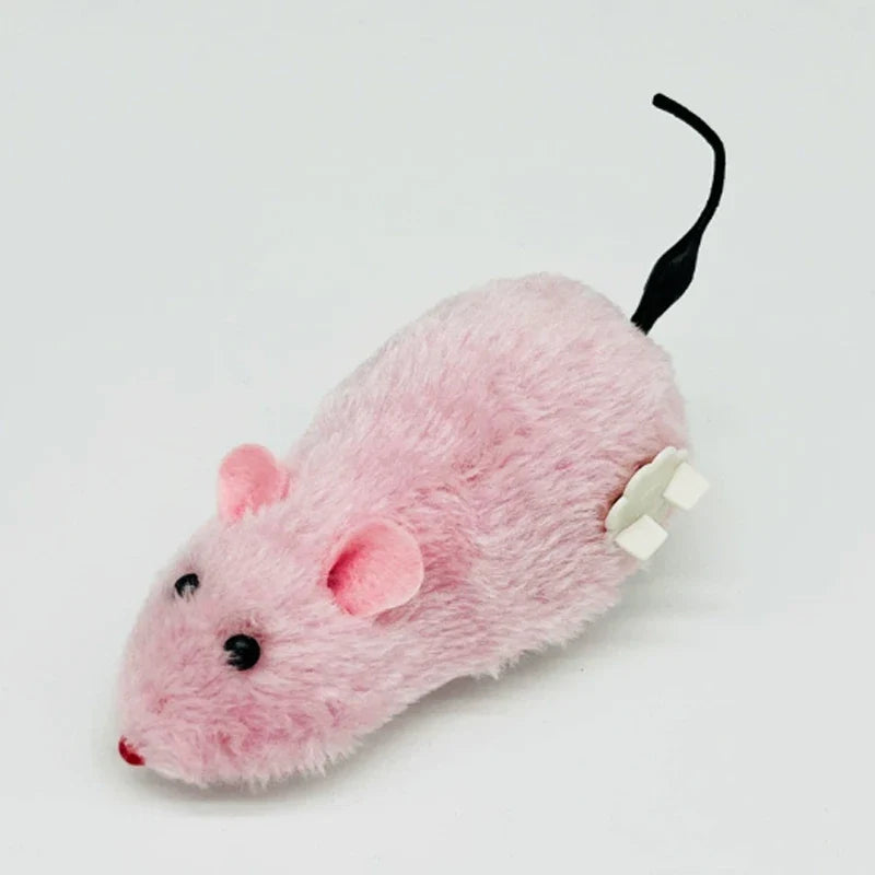 Pet Motor Fun and Interactive Plush Wind-up – 5 Colors