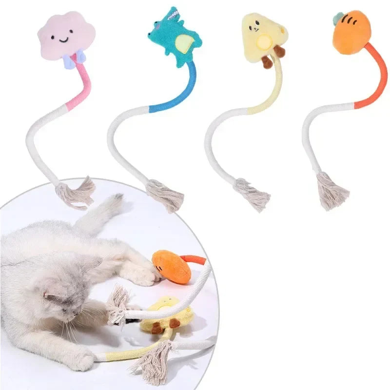 Cat Scratcher Rope Toy Cotton Rope - MyPetDollar.com
