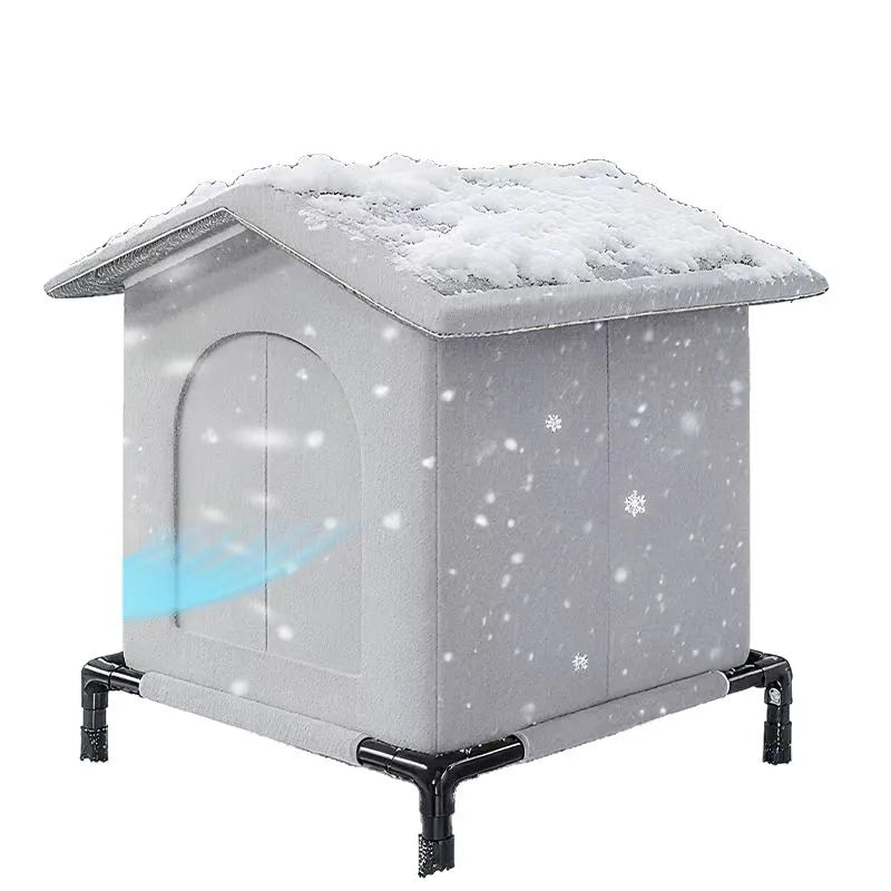 Outdoor Cat Home Waterproof Foldable Stray Shelter Cave