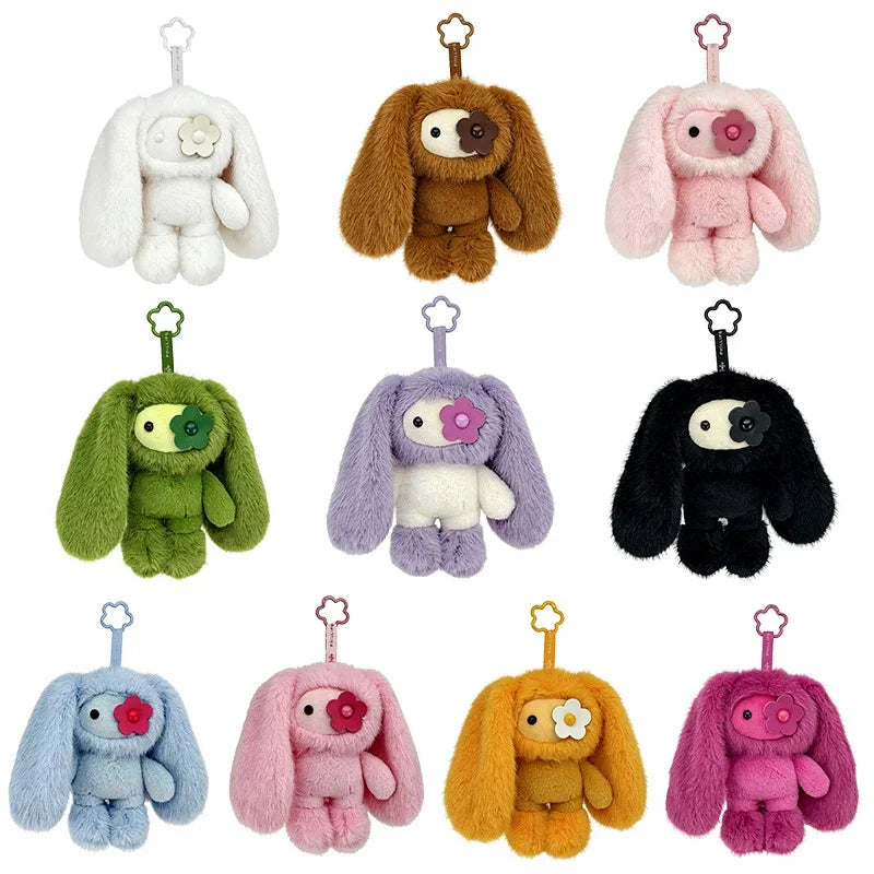 30cm Juju Rabbit Plush Keychain Flower Eye - MyPetDollar.com