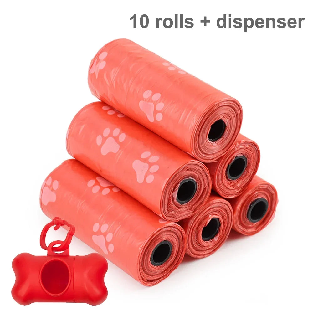 10 Roll Dog Poop Bags Dispenser – Dog Supplies