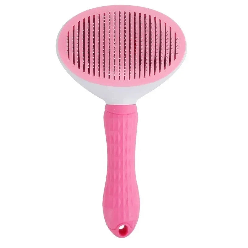 Self Cleaning Dog & Cat Grooming Brush Comb, Pet Hair Remover Dematting
