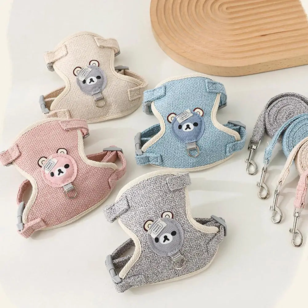 Lovely Small Pet Vest Chest Strap Dog Leash - MyPetDollar.com