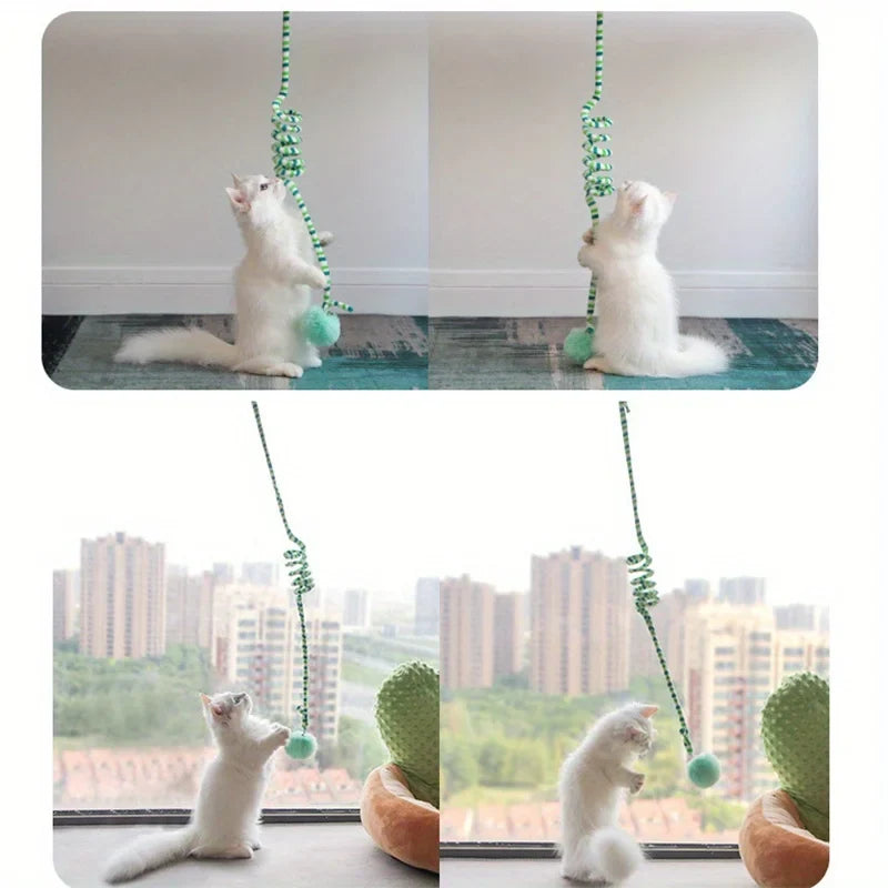 Interactive Cat Hanging Simulation Cat Funny - MyPetDollar.com