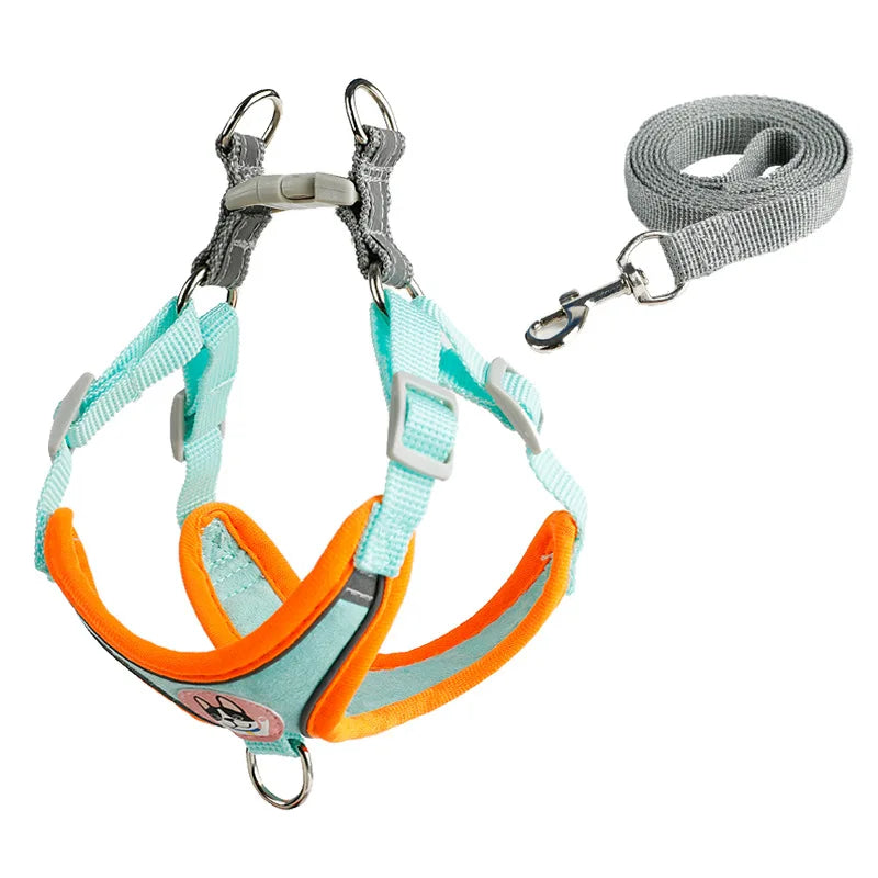 Dog Harness Leash Sets Adjustable Dog - MyPetDollar.com