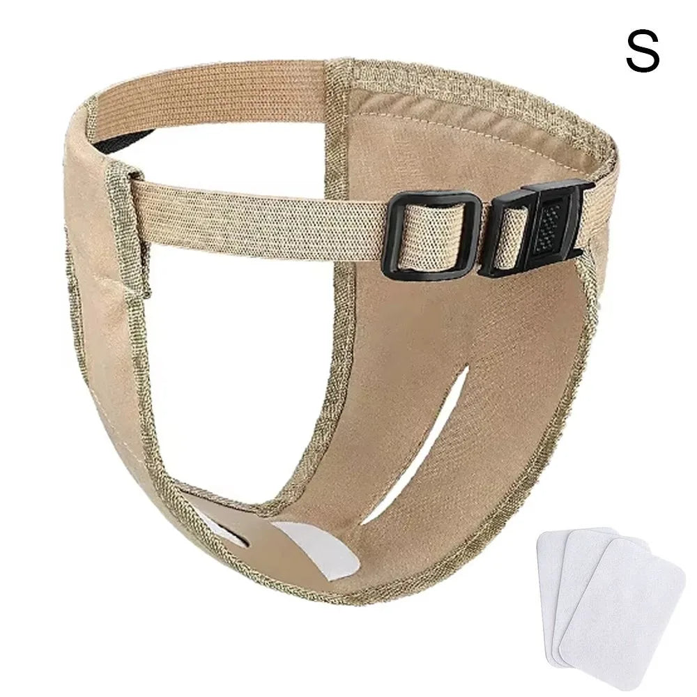 Adjustable With 3 Cotton Pads Female Dog Panties Easy