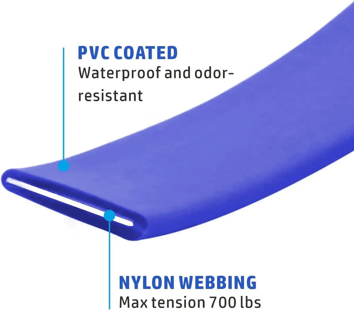 Waterproof Dog Leash Long Pvc Pet Leashes - MyPetDollar.com