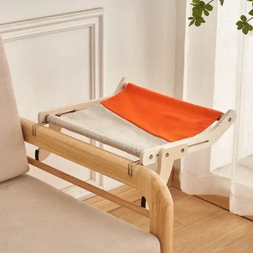 Cat Hammock Wooden Assembly Hanging Bed – 6 Colors
