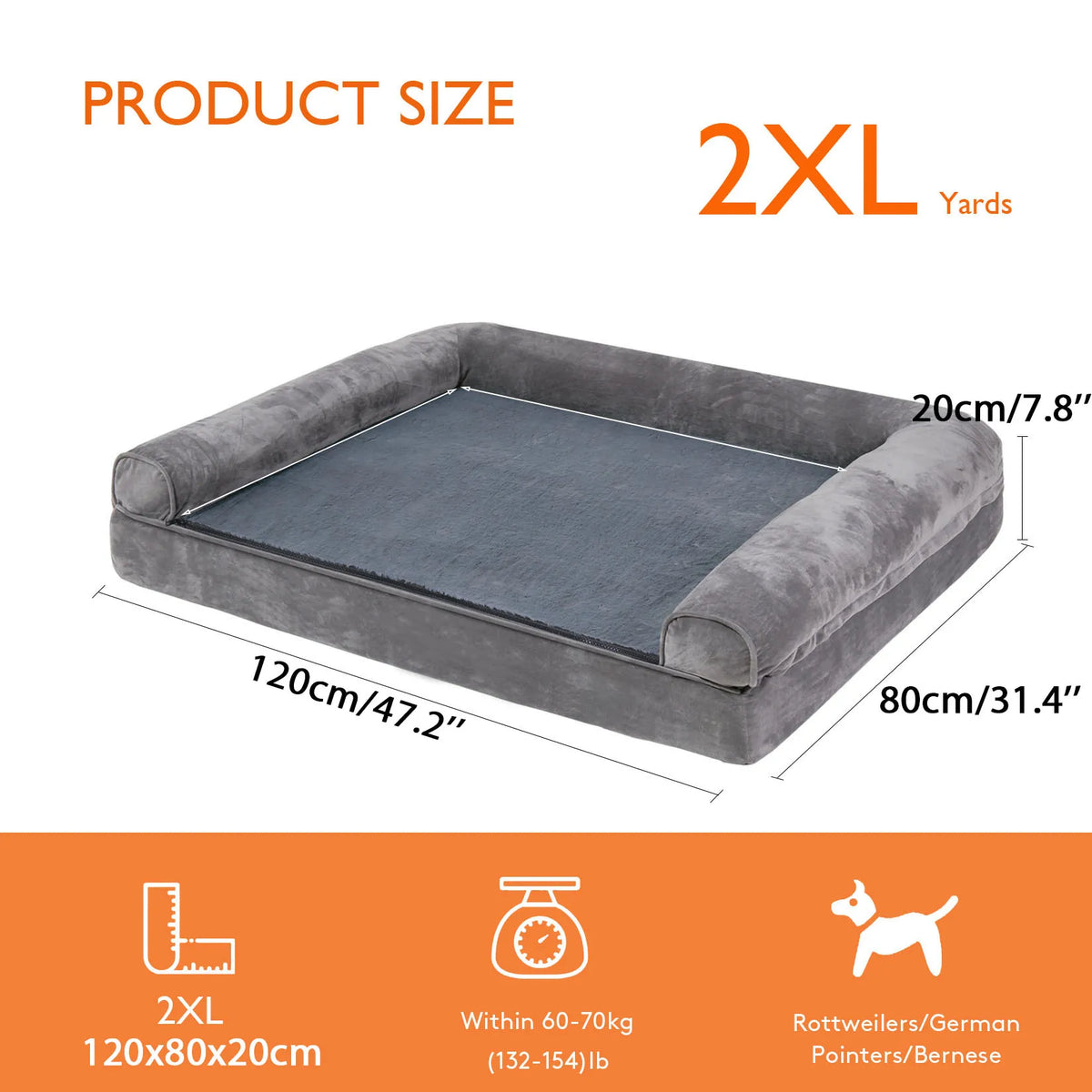 Extra Large Orthopedic Dog Bed
