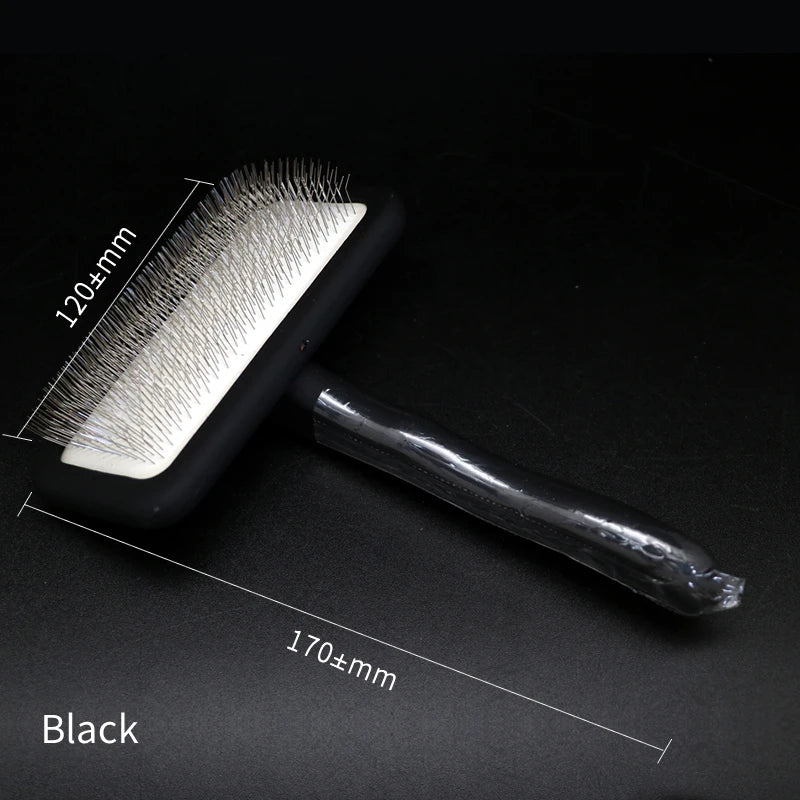 Wood Crane Dog & Cat Grooming Brush