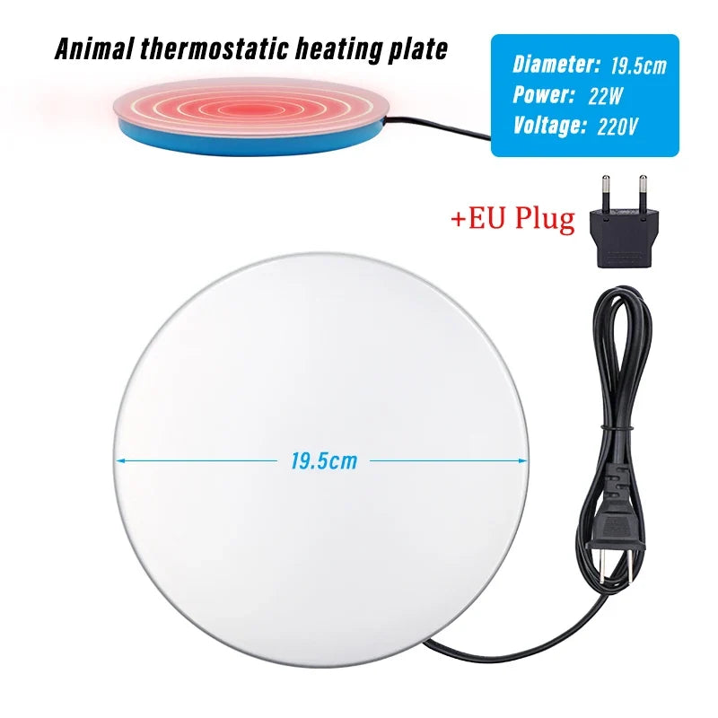 Poultry Pet Animals Chicken Drinking Heating Water Heater – 2 Colors