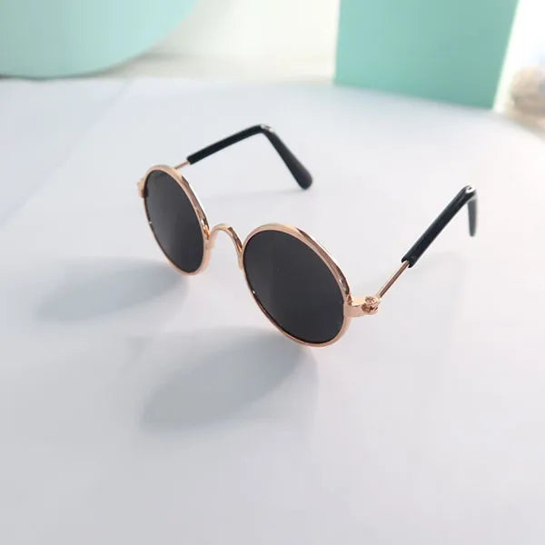Luxury Glasses Dog Pearl Sunglasses Headdress Eye