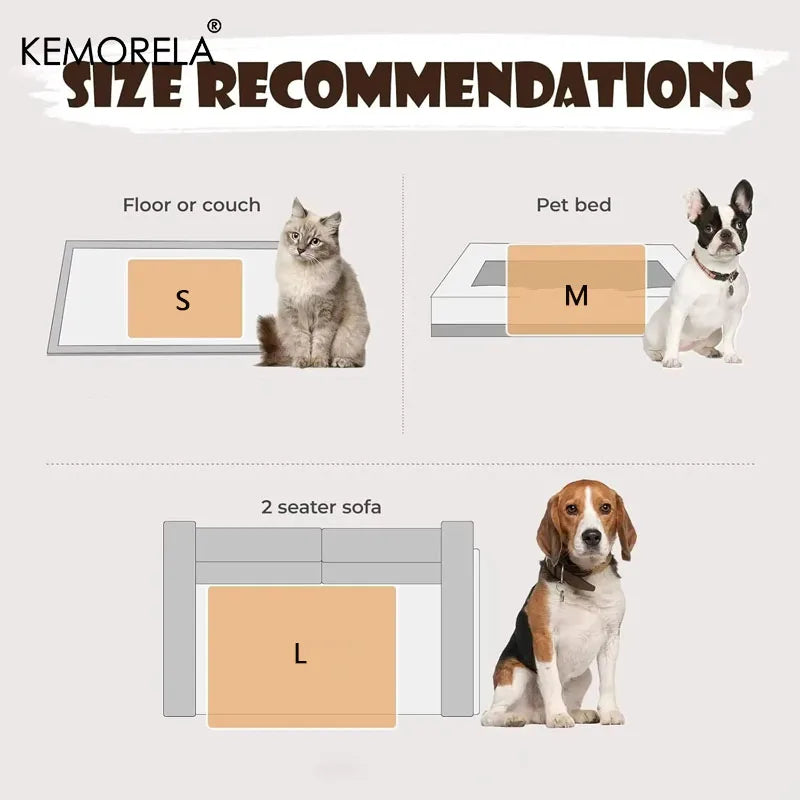 KEMORELA 3PCS Blankets Super Soft Fluffy - MyPetDollar.com