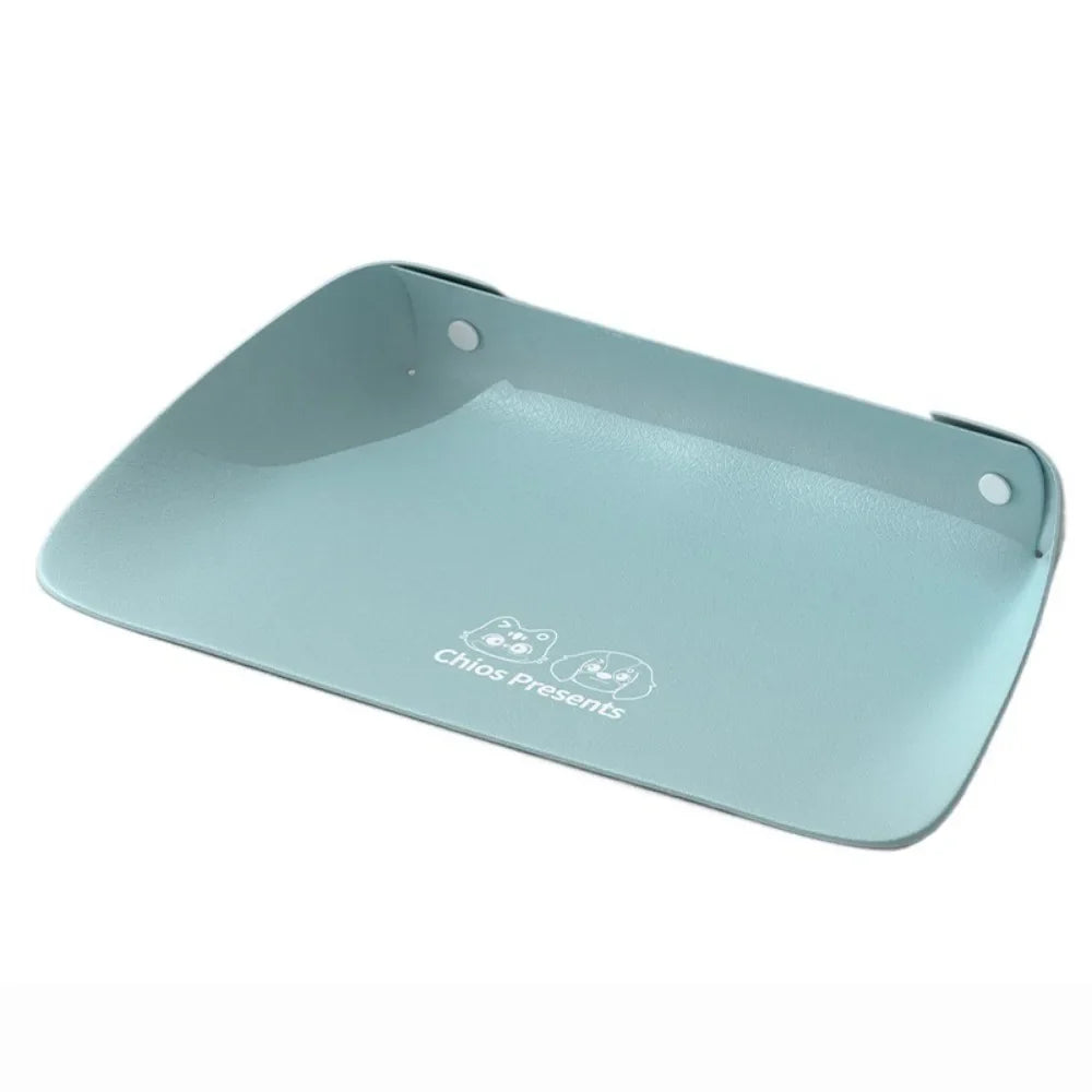 PU Leather Pet Anti Spill Placemat Waterproof Oil Resistant – 3 Colors