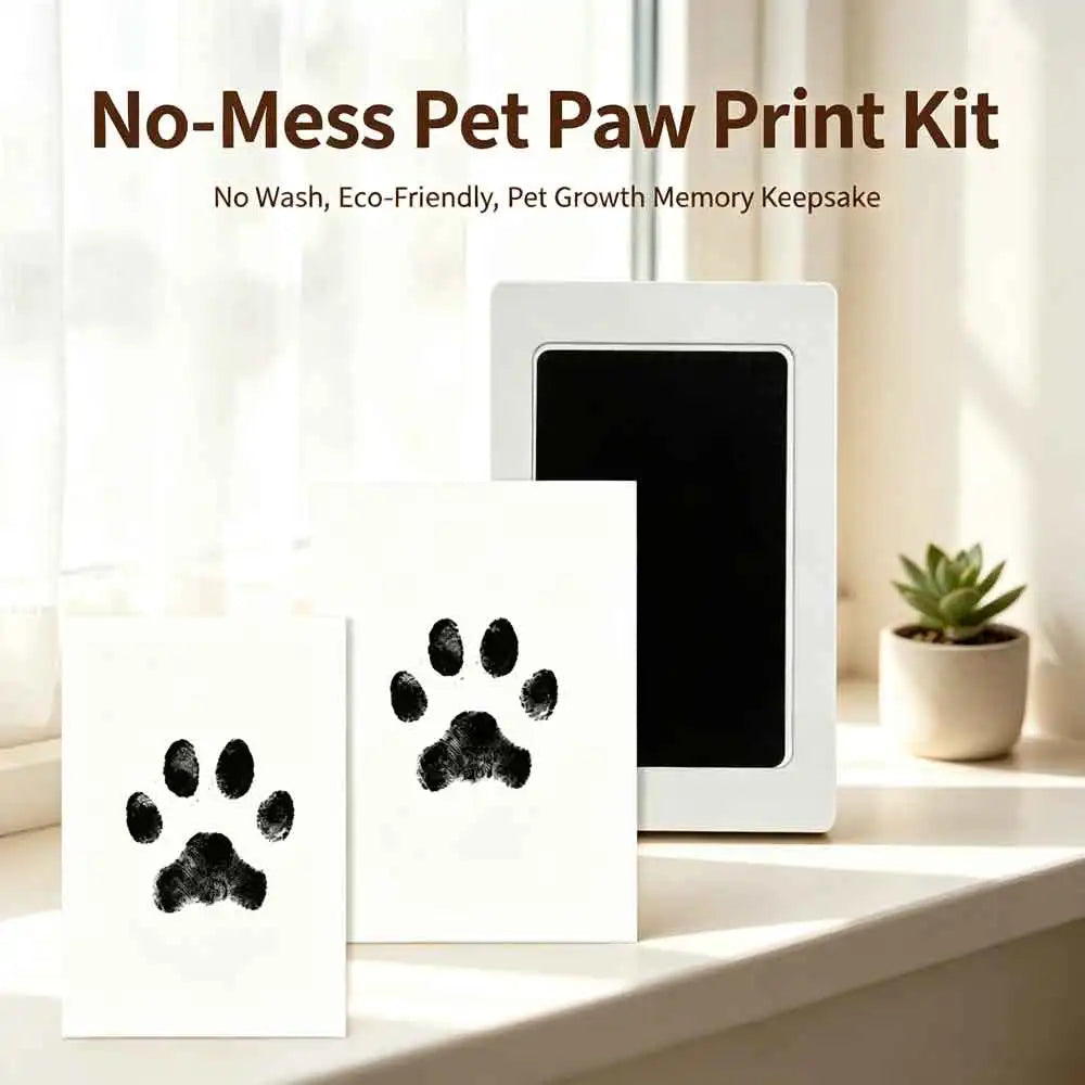 VVOCCI Pet Dog And Cat Paw Print Ink Set Pad - MyPetDollar.com