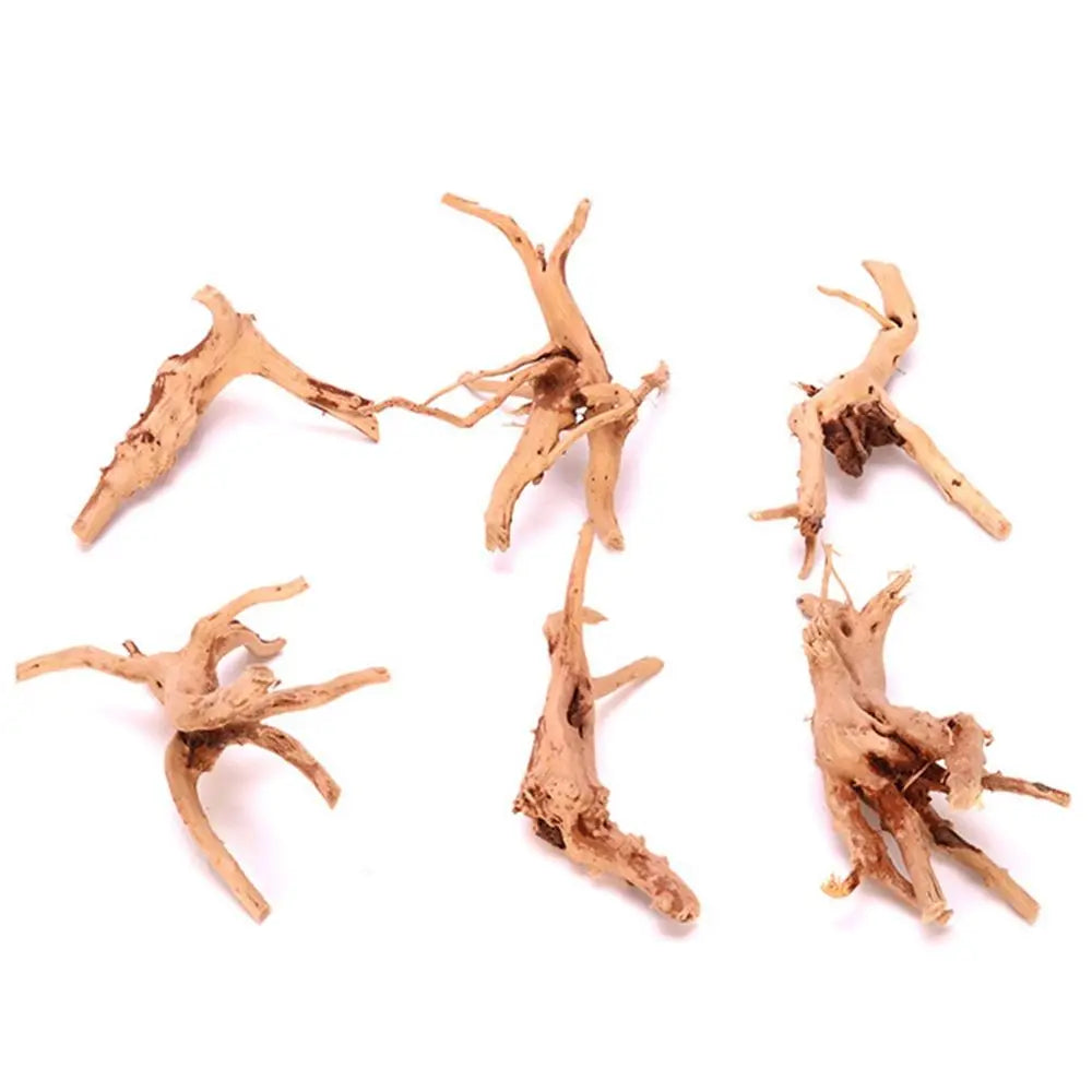 Natural Tree Trunk Aquarium Decoration – 3 Colors