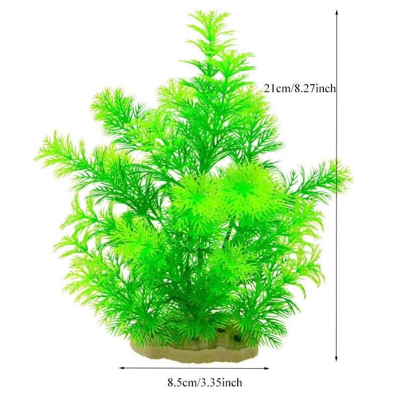 Artificial Aquarium Decor Plants – 50 Colors