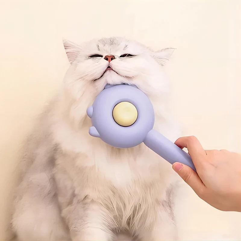 Pet Comb One-Key Hair Removal Cleaning Brush - MyPetDollar.com