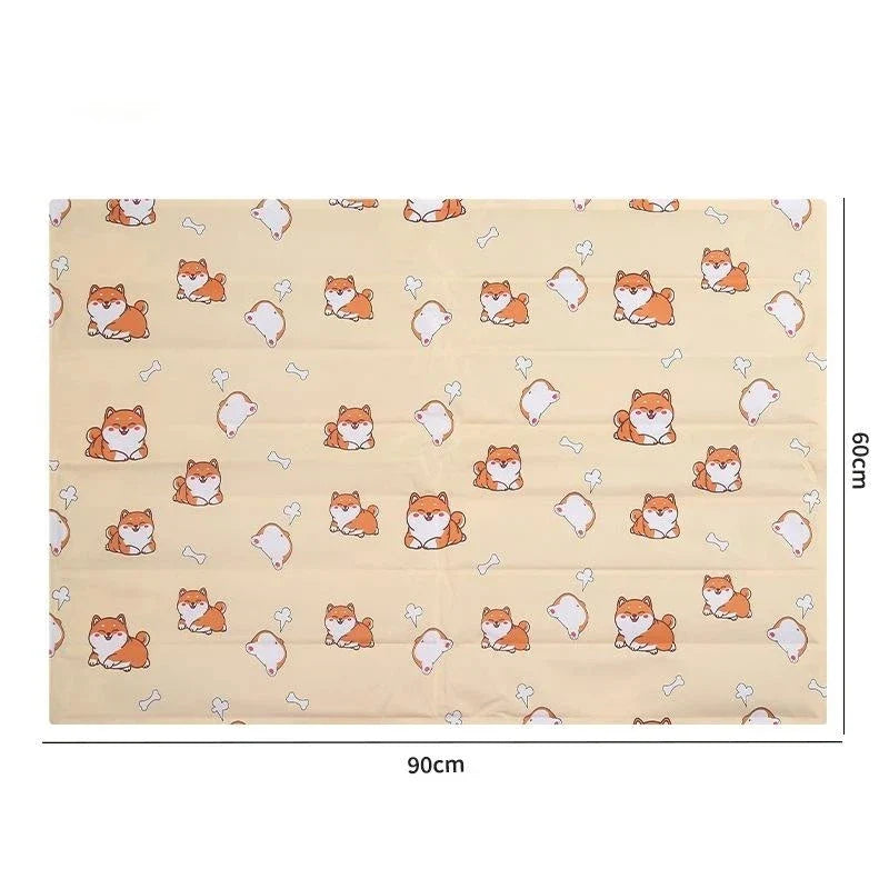 Reusable Pet Cooling Mat Waterproof Gel Pad