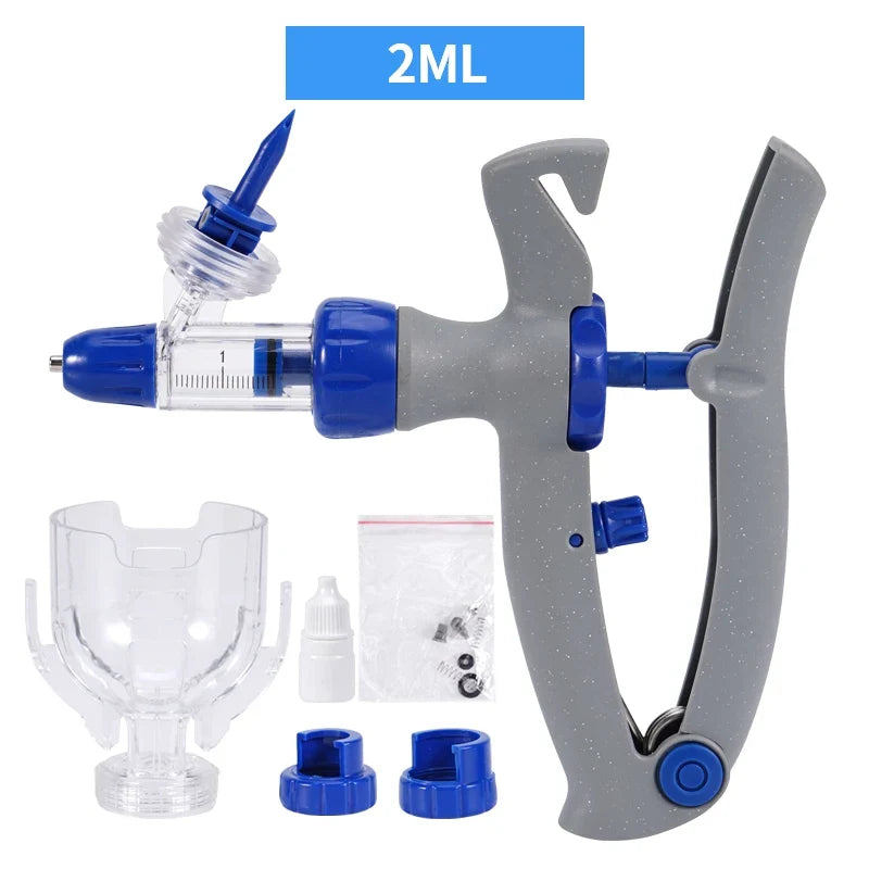 1ml-10ml Veterinary Automatic Continuous Syringe – 15 Colors