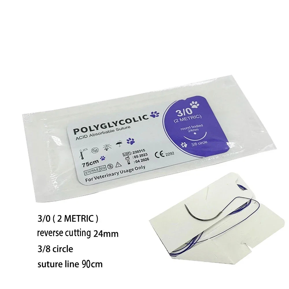 Pet Surgical Sutures PGA/PDO Sterile - MyPetDollar.com