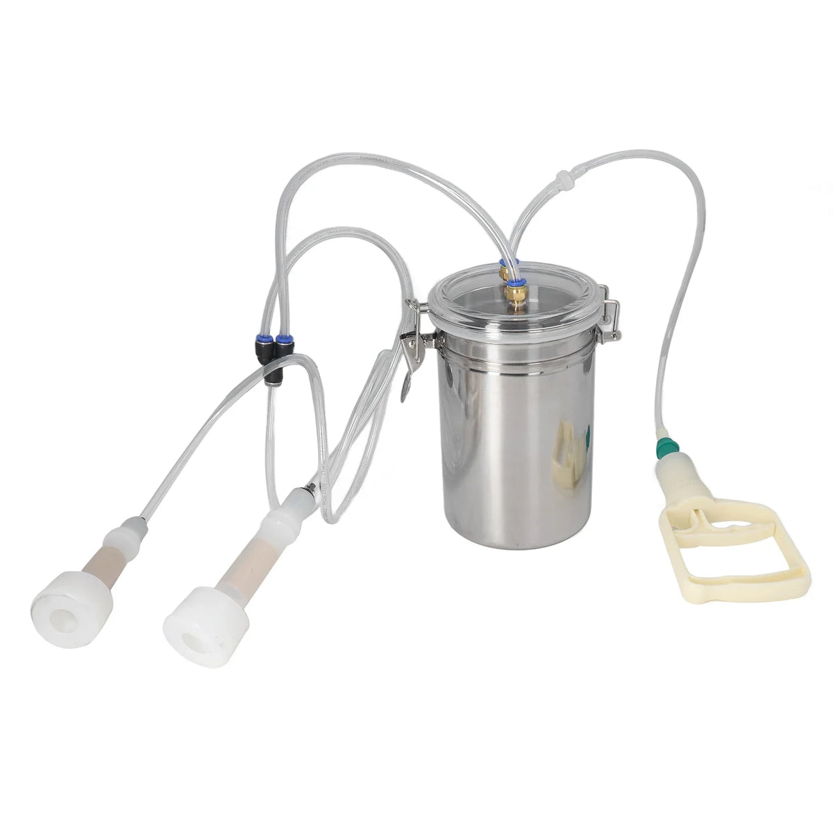 Manual Milking Ma 2000ml Effort Saving Control Stainless Steel, Portable