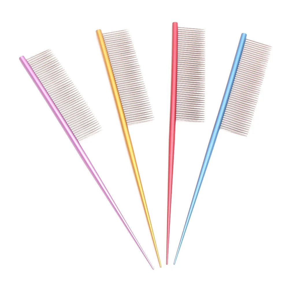 Pet Comb Aluminium Handle Dog Grooming Comb - MyPetDollar.com