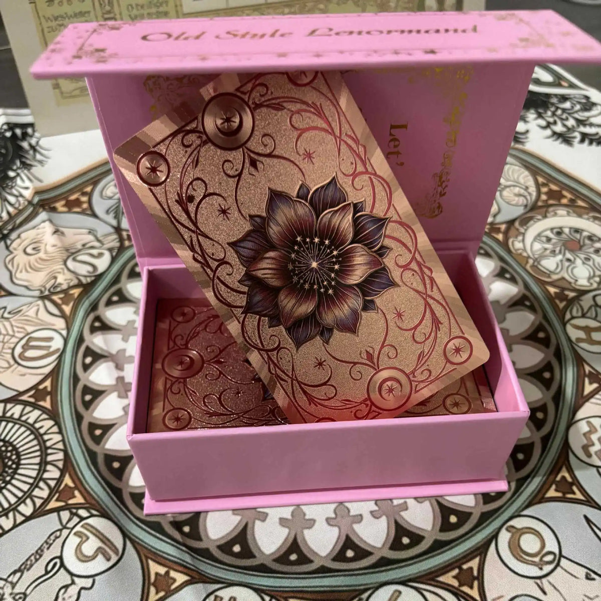 12*7cm Old Style Lenormand Oracle Cards 38 - MyPetDollar.com
