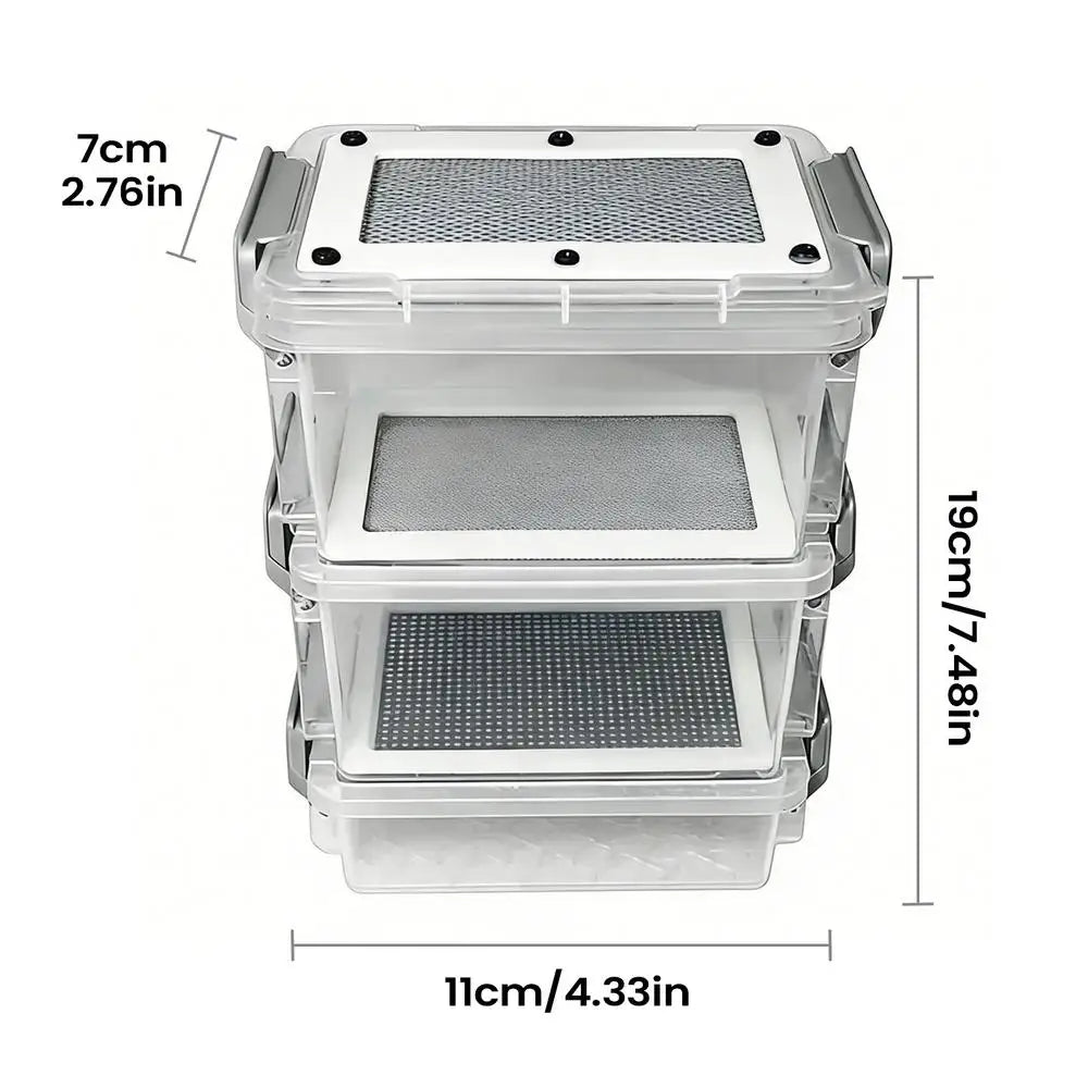 Acrylic Reptile Feeding Box