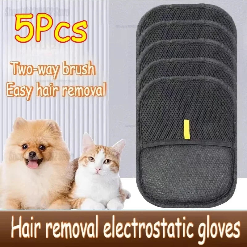 Upgrated Pet Hair Remover Grooming Brush – 5 Colors