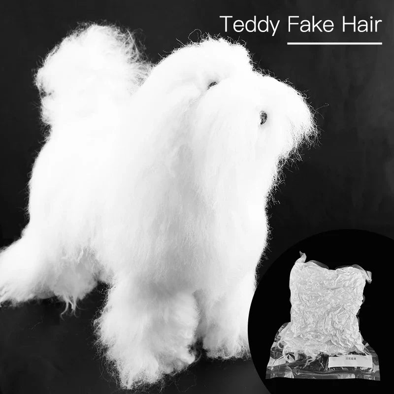 Fenice Pet Simulation Hair Grooming Fake Dog Practice Standard
