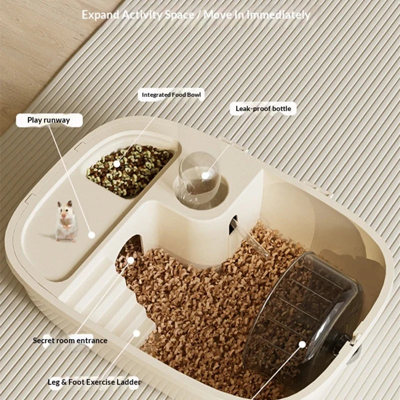 Luxury Large Capacity Hamster Golden Hamster - MyPetDollar.com