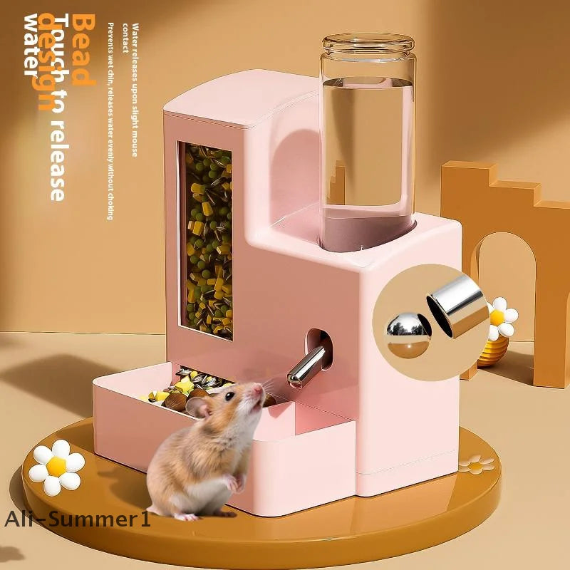 【E】2-in-1 Automatic Hamster Automatic Feeder - MyPetDollar.com