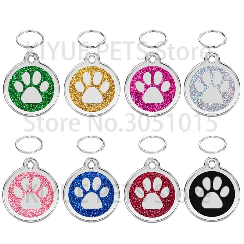 100PCS Anti-lost Custom Dog ID Tag Engraved - MyPetDollar.com