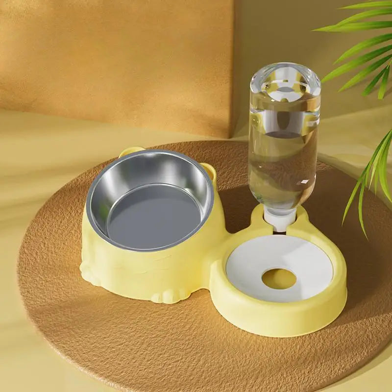 2 in 1 Pet Auto Feeder Automatic Food Dish – Dog Supplies