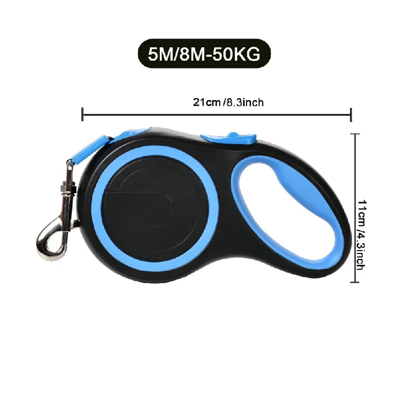 Automatic Retractable Big Dog Leash 5M 8M - MyPetDollar.com