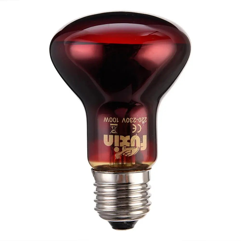 220-240v E27 Poultry Heating Bulb 100 75 60w Infrared – 3 Colors