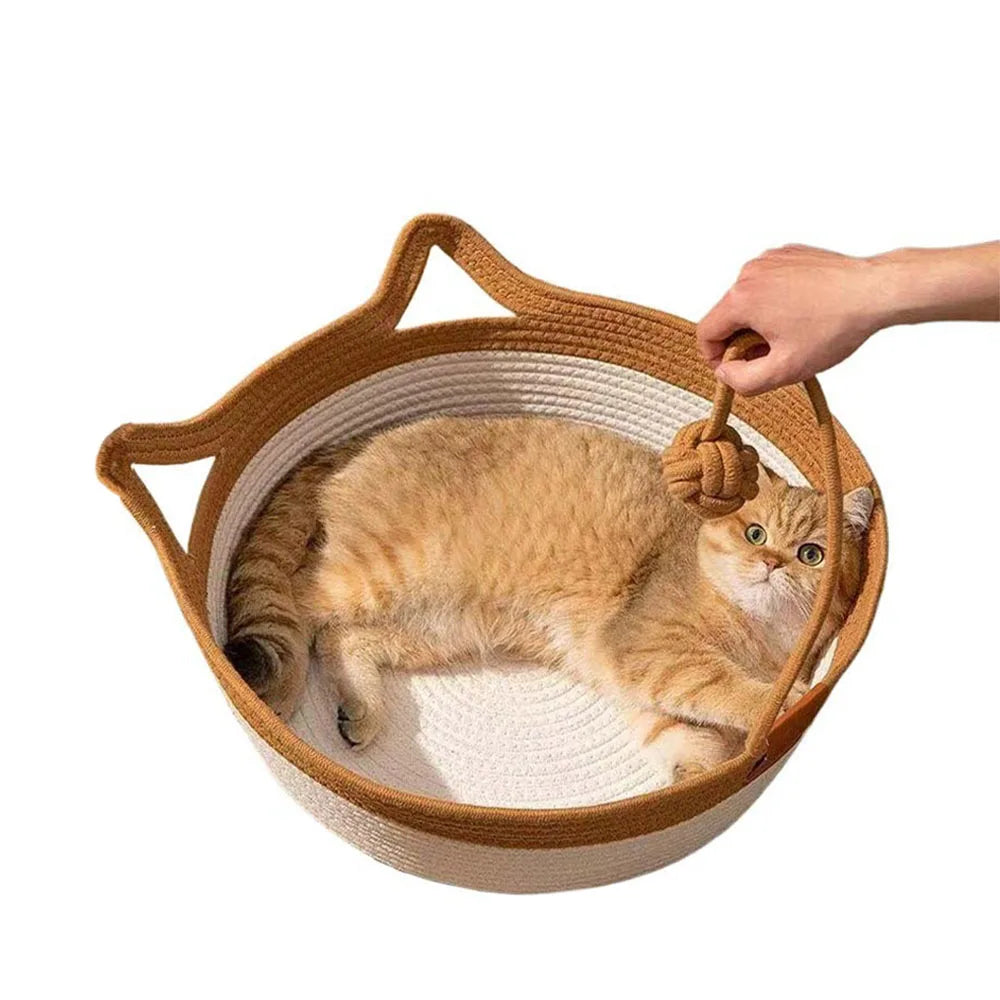 Instinct Basket for Cats, Stimuli Handwoven - MyPetDollar.com